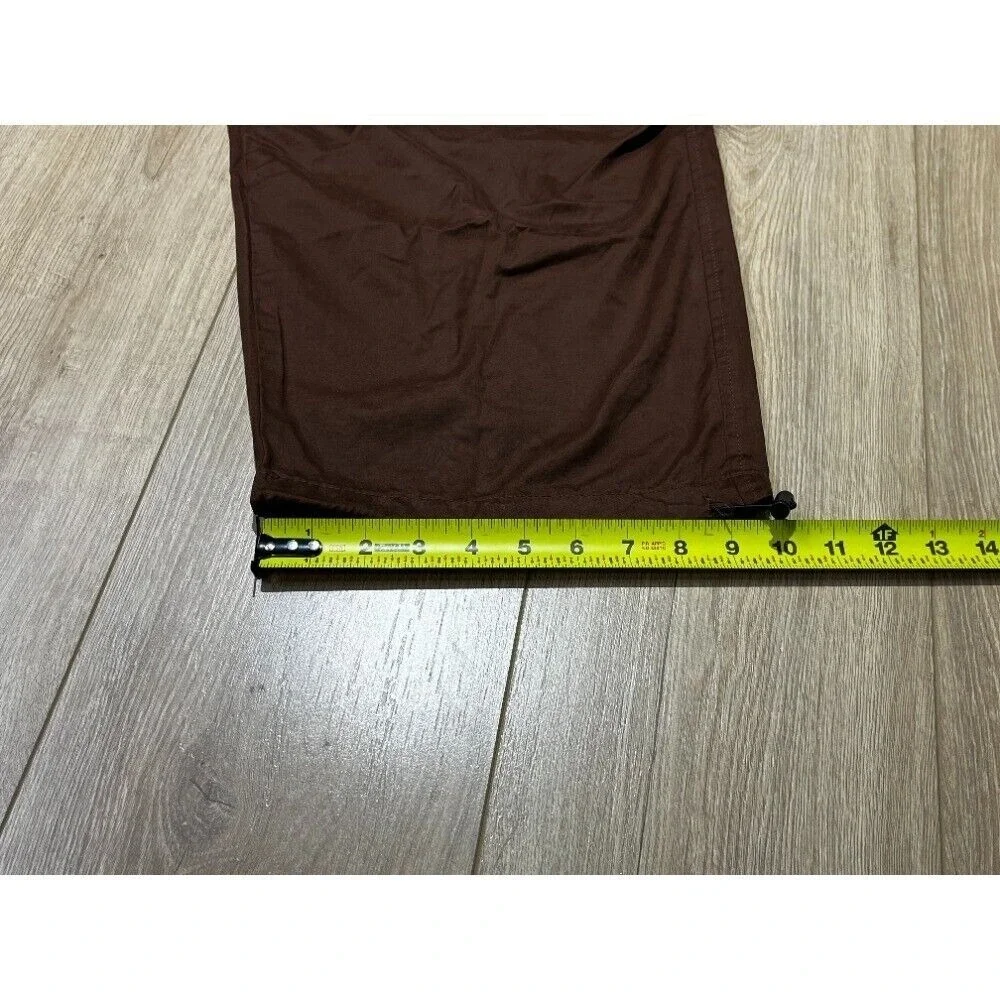 Forever 21 Wide Leg Lounge Pants Womens‎ Size M Drawstring Waist Brown Casual - Picture 5 of 11